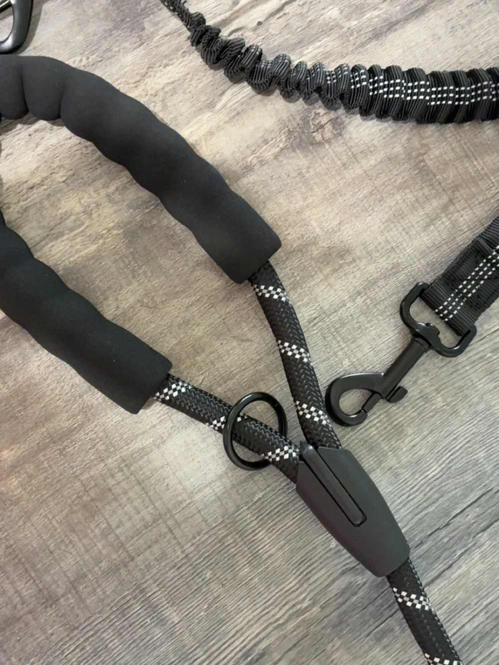 Nwot double dog leash
